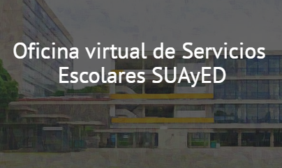 Servicios escolares SUAyED FFyL